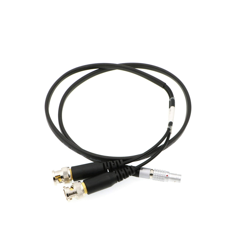  [AUSTRALIA] - Uonecn Sound Devices XL-LB2 Timecode Input Output Cable 5 Pin Male to BNC Straight 5 Pin to BNC