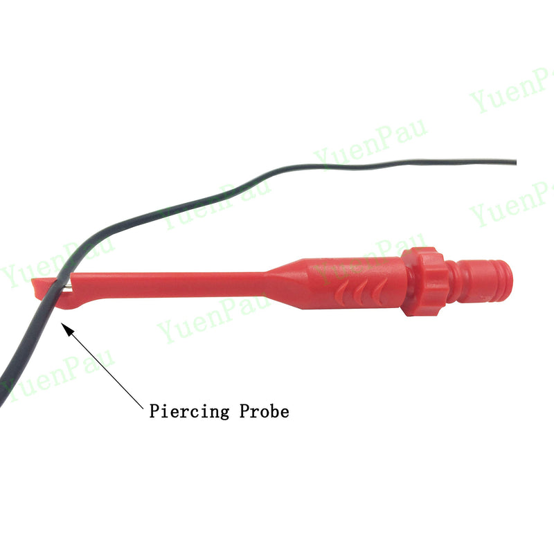 YuenPau Electronic Wire Piercing Probe Clip 2 Pack for Automotive Diagnostic Tester Tool - LeoForward Australia