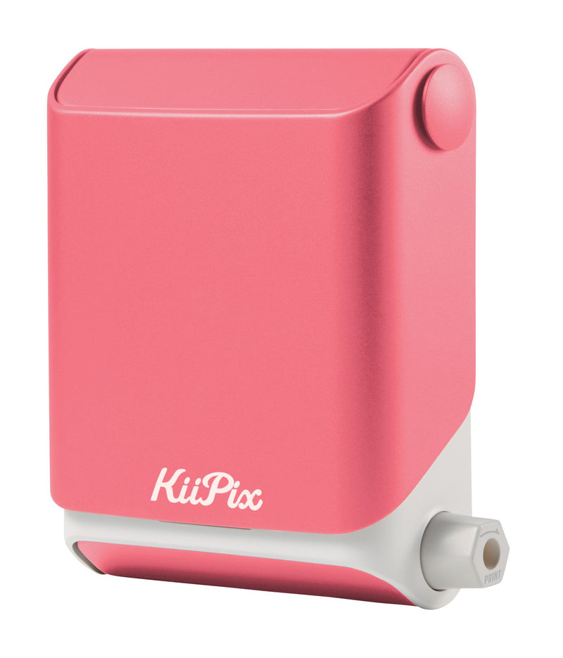  [AUSTRALIA] - KiiPix Portable Portable Printer & Photo Scanner Compatible with FUJIFILM Instax Mini Film, Pink