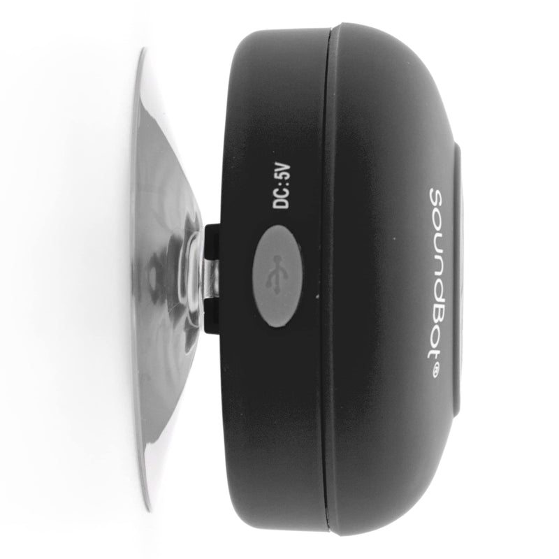 [AUSTRALIA] - SoundBot SB510 HD Water Proof Bluetooth 4.0 Speaker, Mini Water Resistant Wireless Shower Speaker, Handsfree Portable Speakerphone with Built-in Mic BLK