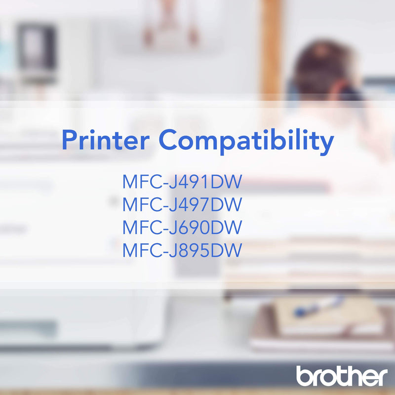 Brother Printer LC3011BK Singe Pack Standard Cartridge Yield Upto 200 Pages LC3011 Ink Black - LeoForward Australia