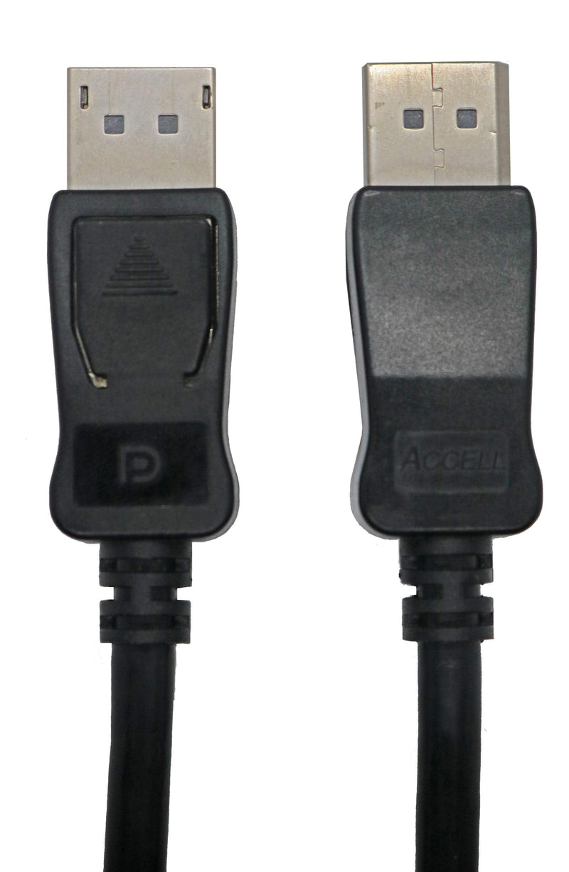  [AUSTRALIA] - Accell DP to DP 1.2 - VESA-Certified DisplayPort 1.2 Cable - 13 Feet, Hbr2, 4K UHD @60Hz, 1920X1080@240Hz (B142C-013B-2) DisplayPort 1.2 -Poly Bag 13ft