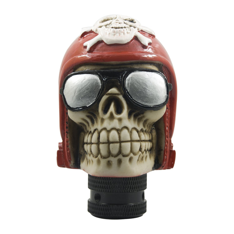  [AUSTRALIA] - Mavota Red Pirate Skull Manual Automatic Gear Shift Knobs