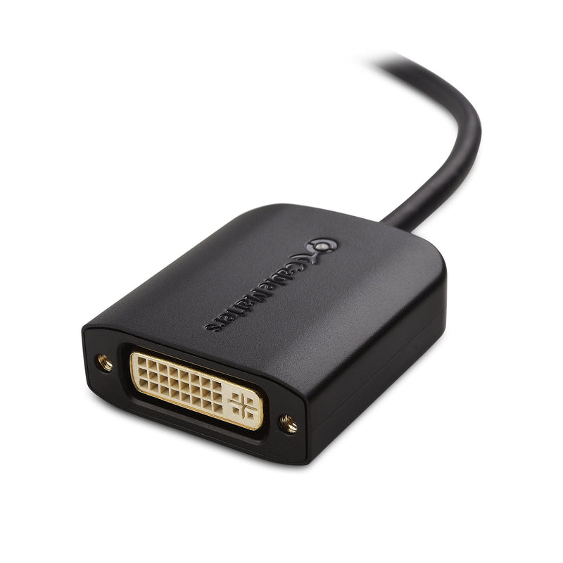  [AUSTRALIA] - Cable Matters USB C to DVI Adapter (USB-C to DVI Adapter) in Black - Thunderbolt 4 / USB4 / Thunderbolt 3 Port Compatible with MacBook Pro, Dell XPS 13, 15, HP Spectre x360, Surface Pro and More