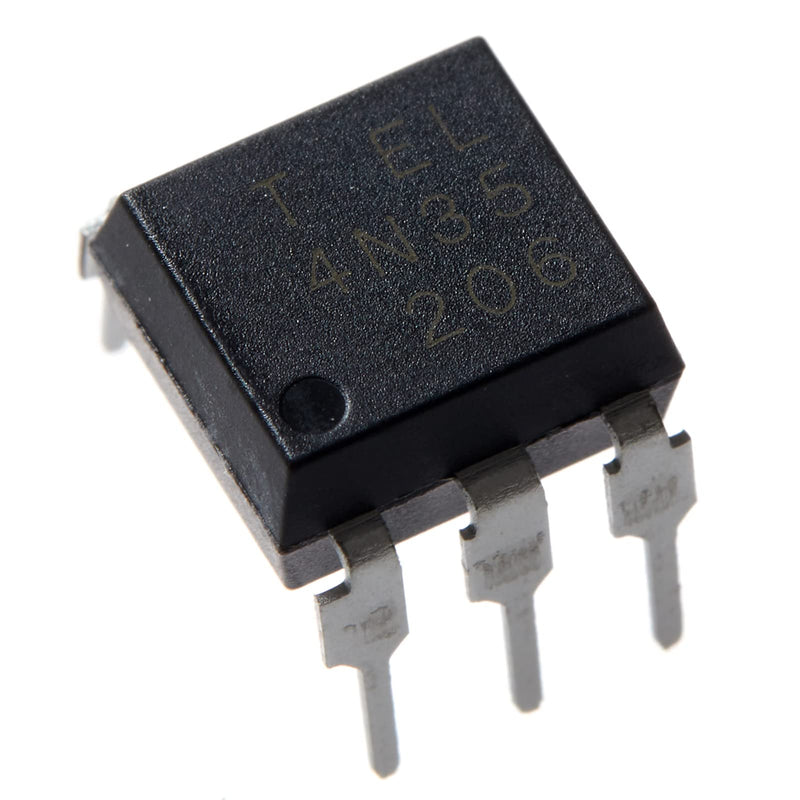  [AUSTRALIA] - Bridgold 10pcs 4N35 35 Optocoupler DC Input 1 Channel Trans with Base DC Output, 100% Transfer Ratio，6Pins.