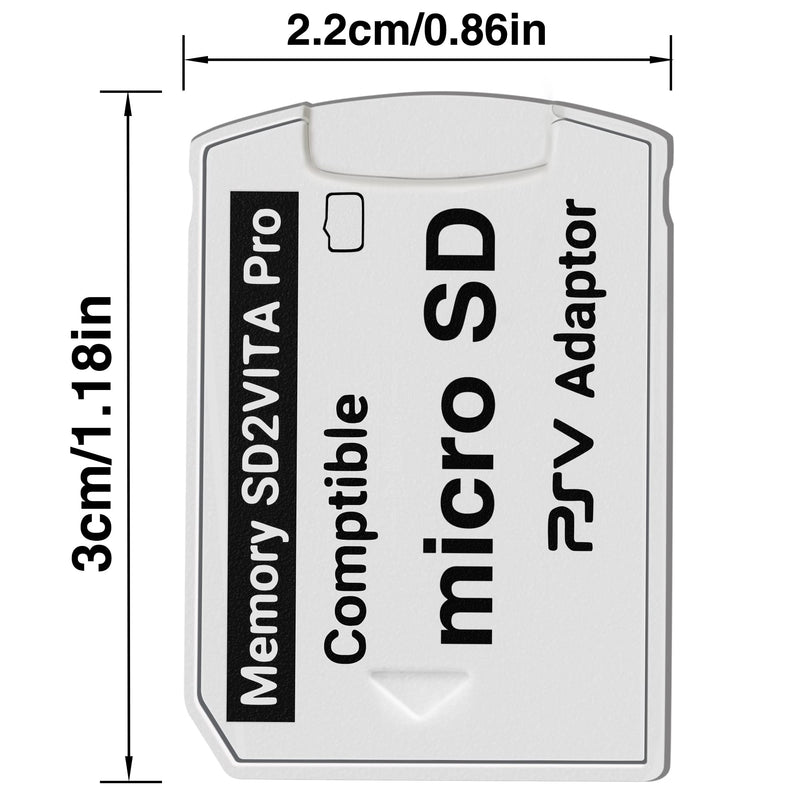  [AUSTRALIA] - Xahpower SD2Vita 6.0 PS Vita Micro SD Memory Card Adapter, Ultimate 6.0 Version Compatible with PSV 1000/2000 3.65 HENkaku Enso System