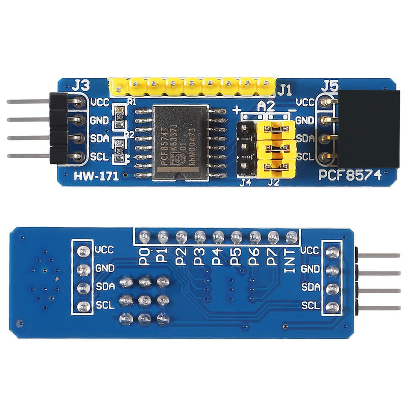  [AUSTRALIA] - 12PCS PCF8574 IO MCU Expansion Board I2C Interface 8bit I/O Expander IIC Bus Evaluation Development Module