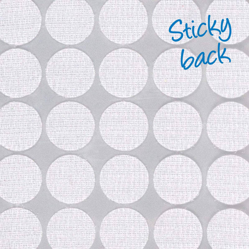  [AUSTRALIA] - Baker Ross AW975 Hook & Loop Self-adhesive Craft Dots - Pack of 50, Craft Supplies for Kids, assorted