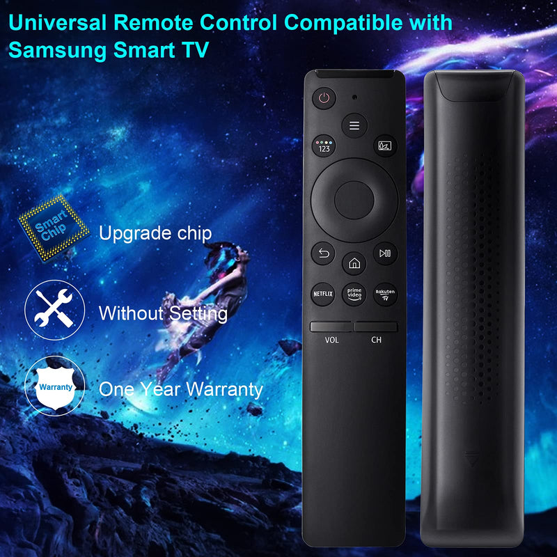 New Universal Replacement Remote Control Fit for Samsung Smart TV LCD LED UHD QLED TVs, with Netflix, Prime Video Buttons - LeoForward Australia