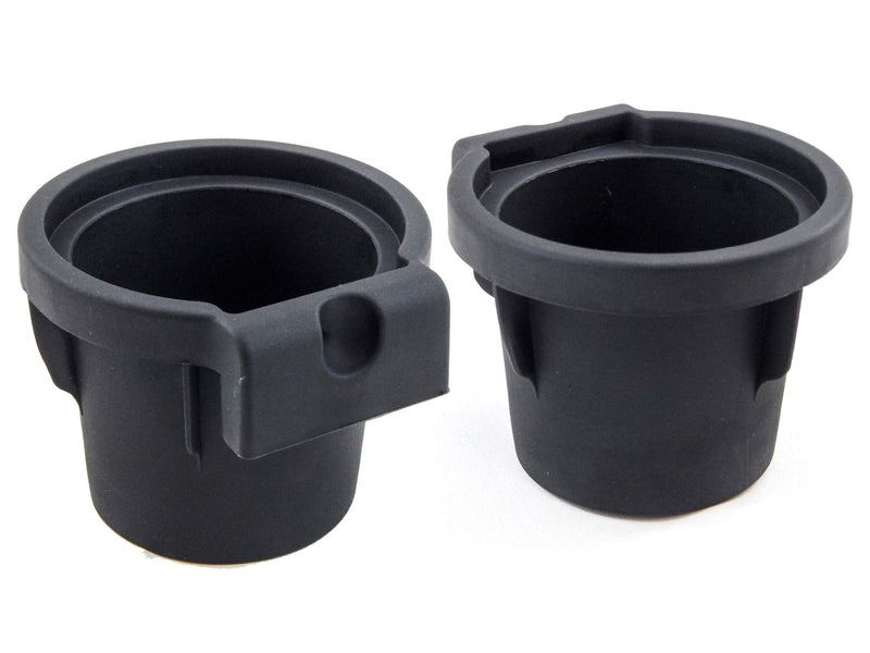  [AUSTRALIA] - Red Hound Auto 2 Cup Holder Inserts 2005-2019 Compatible with Nissan Frontier, Xterra, 2005-2012 Pathfinder Rubber Cup Beverage Holder