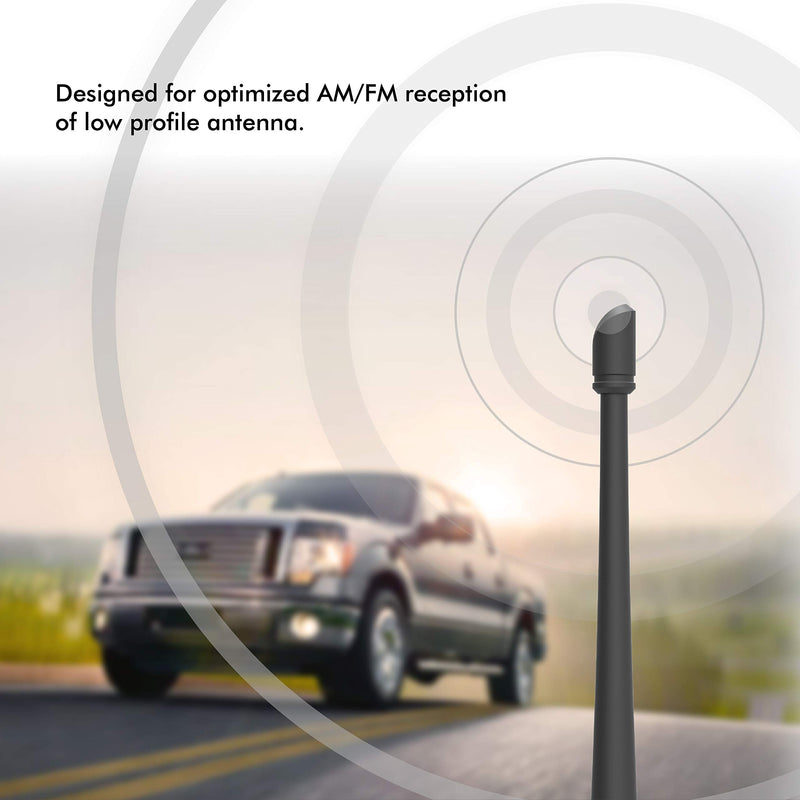 Rydonair Antenna Compatible with Chevy Silverado & GMC Sierra/Denali | 7 inches Flexible Rubber Antenna Replacement | Designed for Optimized FM/AM Reception - LeoForward Australia
