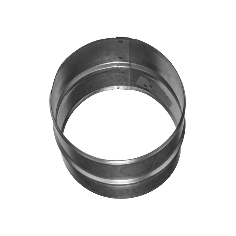  [AUSTRALIA] - Vent Systems 4'' Inch Galvanized Steel Duct Connector - Round Ventilation Duct Extension - Metal Vent Coupler - Metal Hose Coupling - Galvanised Pipe Connector