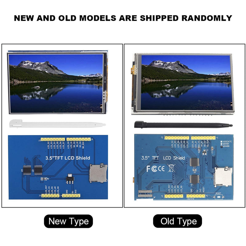  [AUSTRALIA] - TOPINCN 3.5 inch TFT LCD screen module 480x320 resolution HD support for MEGA 2560 board DIY panel (with touch) with touch