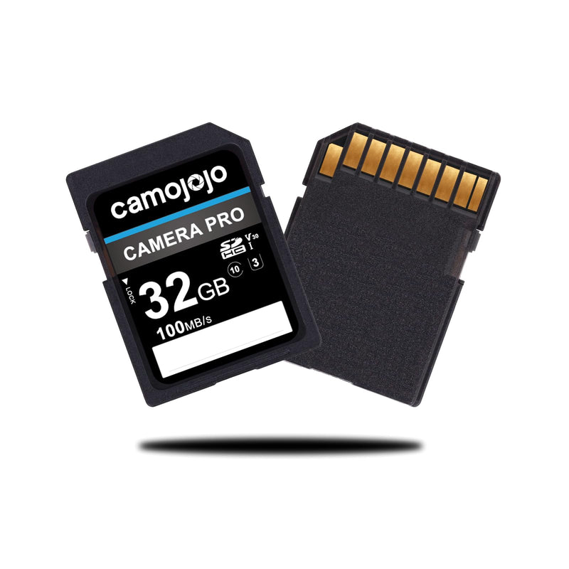  [AUSTRALIA] - Camojojo 32GB Camera PRO Memory Card with Read Speed up to 100% MB/s