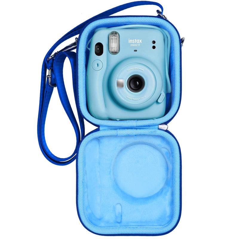  [AUSTRALIA] - Aproca Hard Storage Travel Protective Case for Fujifilm Instax Mini 9 / Mini 11/ Mini 25 Instant Camera Blue