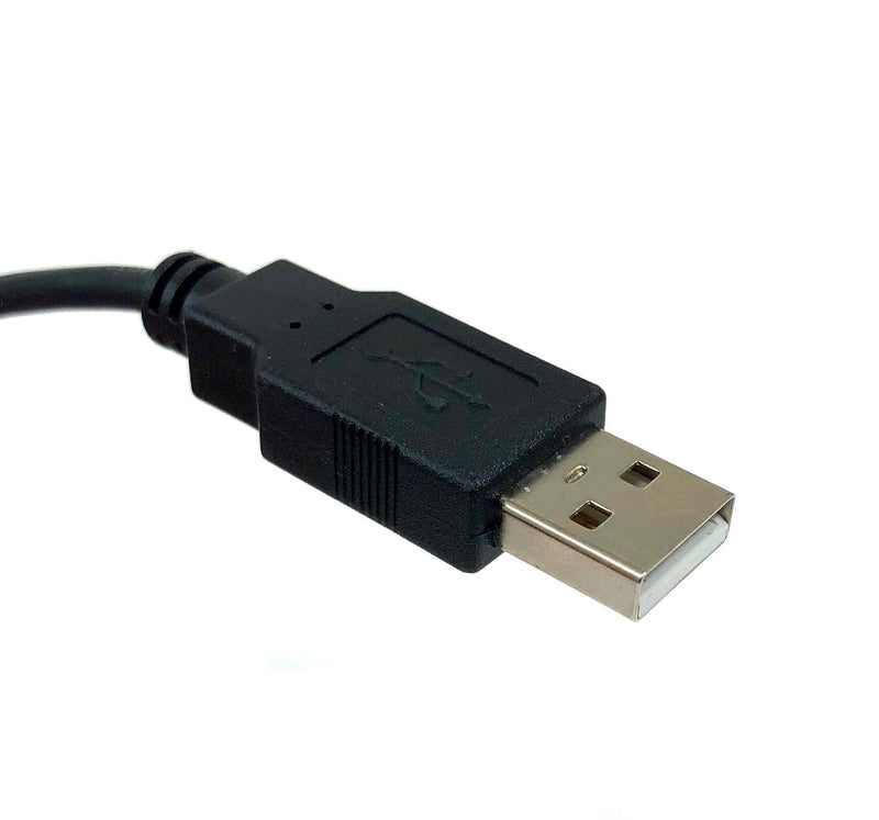 Micro Connectors, Inc. Plug and Play USB to Dual Serial DB9 Adapter Windows 10 / Win 8/ 7/ XP/ Vista / Mac (E07-162) 1 ft USB 2.0 (A-M to Dual Serial DB9-M) Black - LeoForward Australia