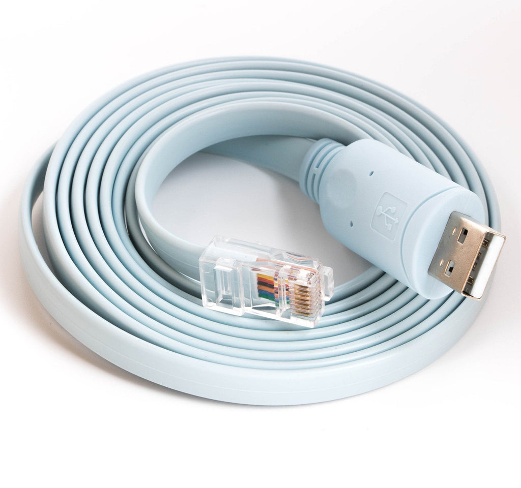  [AUSTRALIA] - USB RS232 Console Cable for Cisco Router Rollover Cable Ftdi Chipset Rj45 Adapter Serial Cable (6ft)