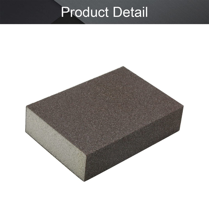  [AUSTRALIA] - Utoolmart Sanding Sponge Blocks 240-320 Grits Medium Grit Sand Block Pad for Kitchen Metal/Drywall/Wood Blue 1pcs