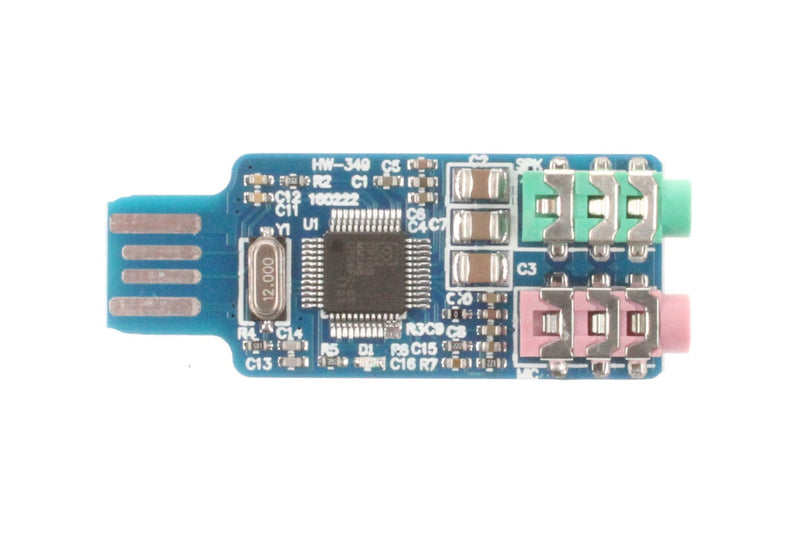  [AUSTRALIA] - NOYITO CM108 USB Sound Card Chip Drive-Free Computer External Sound Card Module