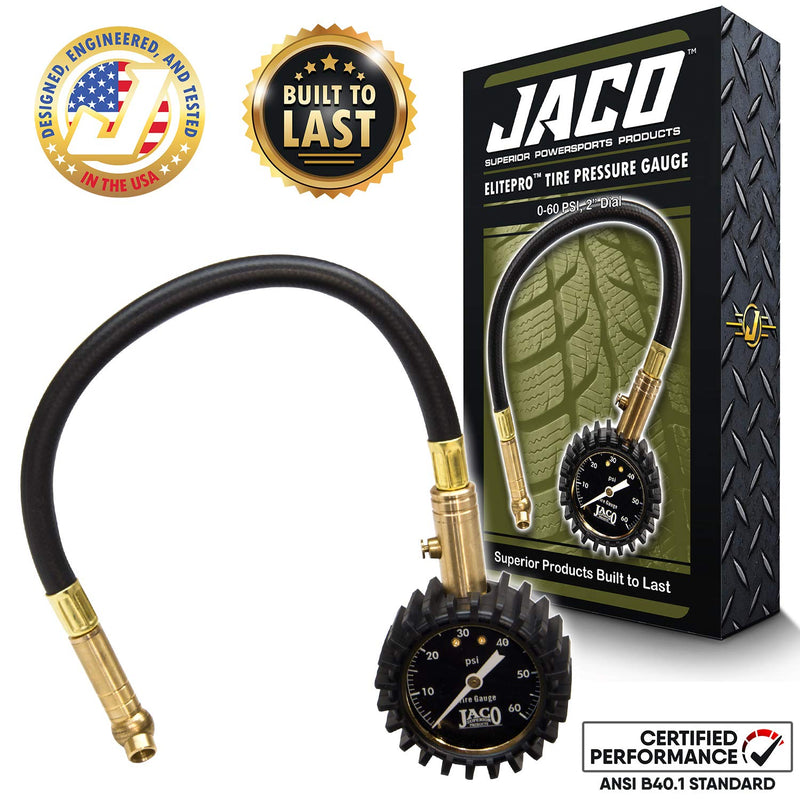  [AUSTRALIA] - JACO ElitePro Tire Pressure Gauge - 60 PSI