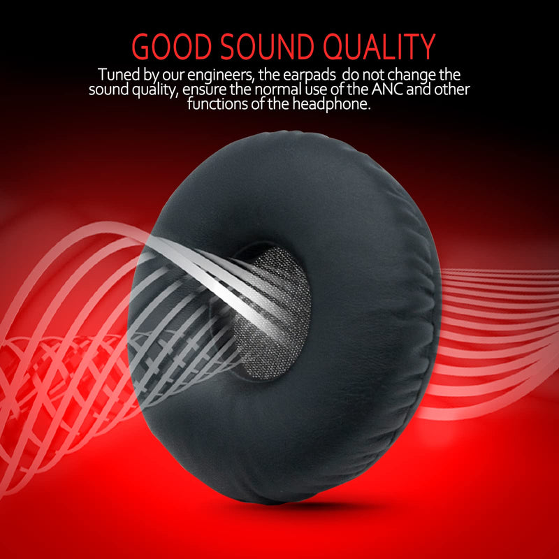  [AUSTRALIA] - Replacement Ear Pads for Sony MDR-XB550AP MDR-XB450AP MDR-XB450 Extra Bass On-Ear Headphones, Memory Foam Soft Leather Replacement Ear Cushions by Krone Kalpasmos