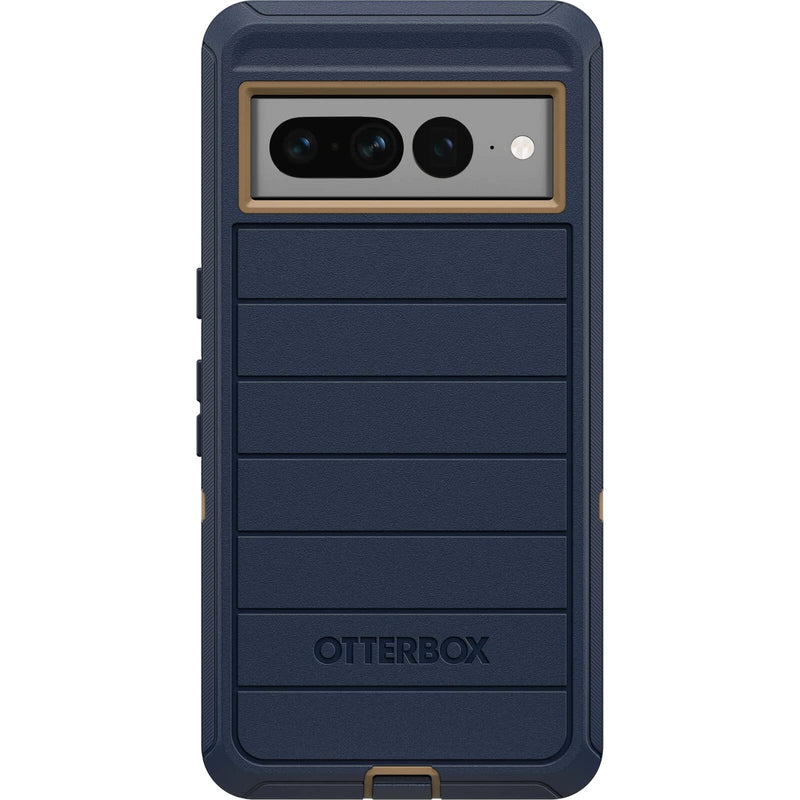  [AUSTRALIA] - OtterBox Defender Series Case for Google Pixel 7 Pro (Only) - Holster Clip Included - Microbial Defense Protection - Non-Retail Packaging - Blue Suede Shoes