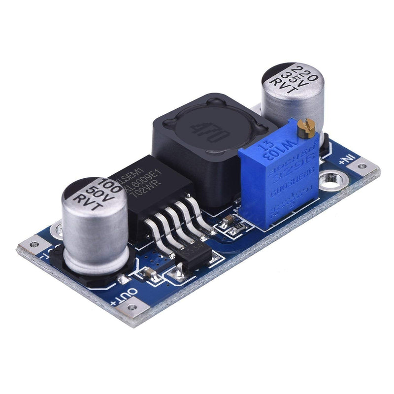  [AUSTRALIA] - DollaTek 5Pcs Boost Converter Module XL6009 DC-DC 3.0-30V to 5-35V Output Voltage Adjustable Step-up Circuit Board