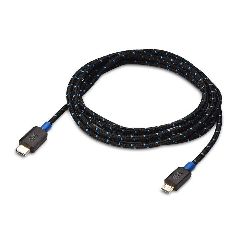 Cable Matters USB C to Micro USB Cable (Micro USB to USB-C Cable) with Braided Jacket 6.6 Feet in Black 6 Feet - LeoForward Australia