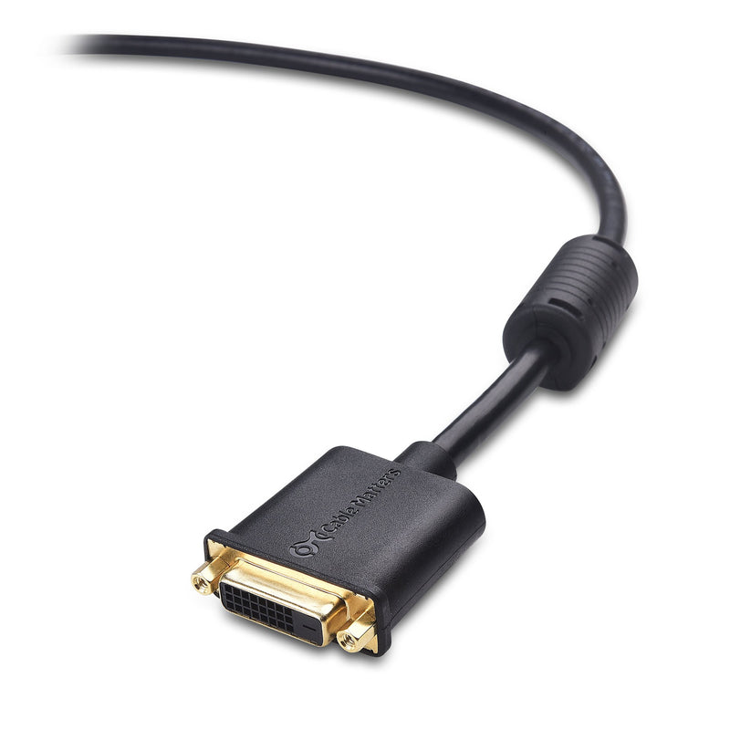 Cable Matters DVI to DVI Extension Cable (DVI-D Dual Link Extension Cable) - 6 Feet - LeoForward Australia