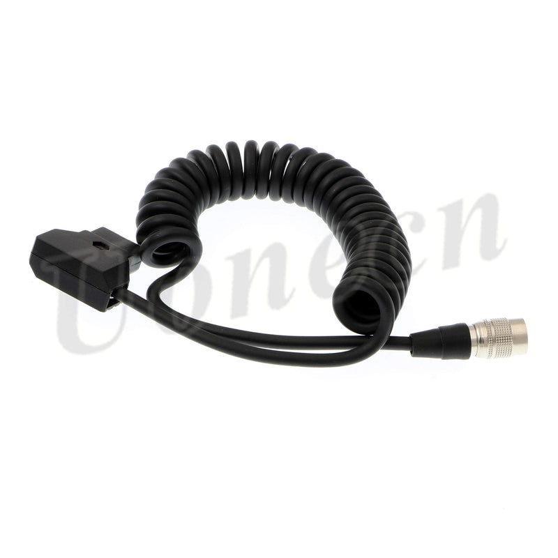  [AUSTRALIA] - Uonecn Power Spring Cable for SmallHD AC7 OLED DP7 Monitor Hirose 4 Pin Female to D-tap