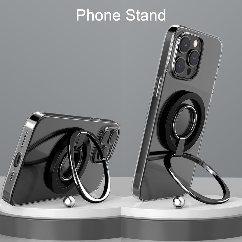  [AUSTRALIA] - 【Upgrade】 Compatible with Magsafe Phone Grip, Phone Stand 3 in 1, StarBakeSi Magnetic Phone Ring Holder for Magsafe Accessories, Phone Holder for Hand Only for iPhone 14, 13, 12 Pro Max/Pro/Plus