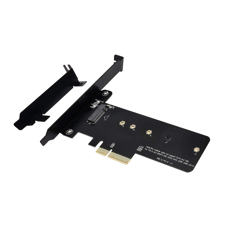  [AUSTRALIA] - EZDIY-FAB PCI Express M.2 SSD NGFF PCIe Card to PCIe 4.0 x4 M2 Adapter (Support M.2 PCIe 22110,2280, 2260, 2242)