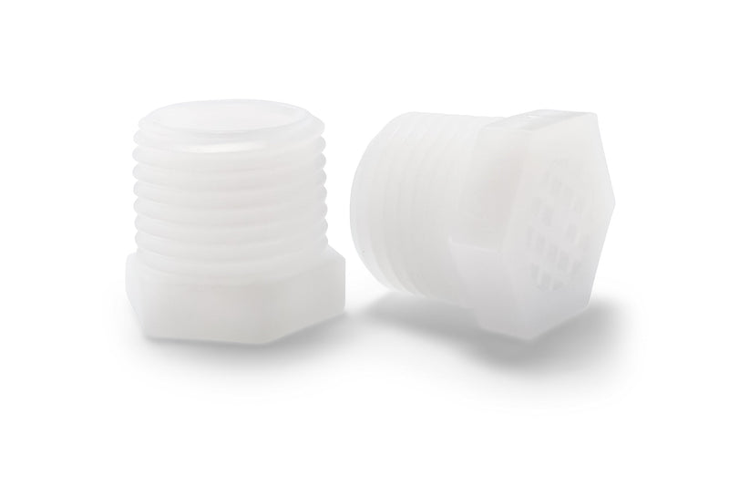  [AUSTRALIA] - Camco 11634 Water Heater Drain Plug - 1/2-14 NPT, Pack of 2 (1 Vented /1 Standard) One No Insect Plug & One Standard Plug