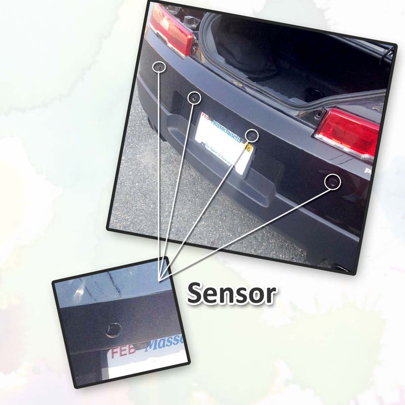  [AUSTRALIA] - New 4 Parking Sensors LED Display Car Reverse Backup Radar System