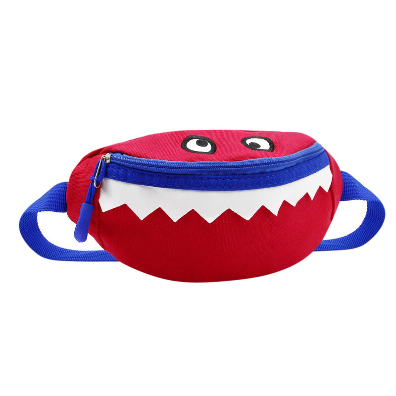 Toddler Baby Mini Fanny Pack Kids Sports Running Purse Waist Pack Belt Bum Bag Red - LeoForward Australia