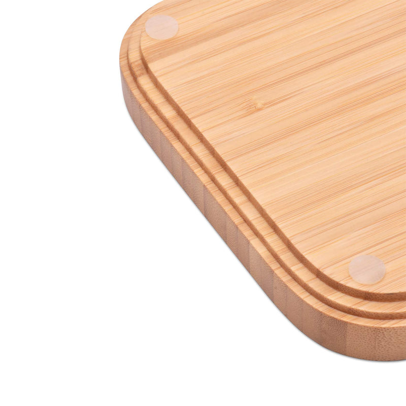  [AUSTRALIA] - Satu Brown Bamboo Vanity Tray, Bathroom Counter Tray, Bamboo Tray for Bathroom and Home Decor, 11.8L x 6.1W x 0.9H inches