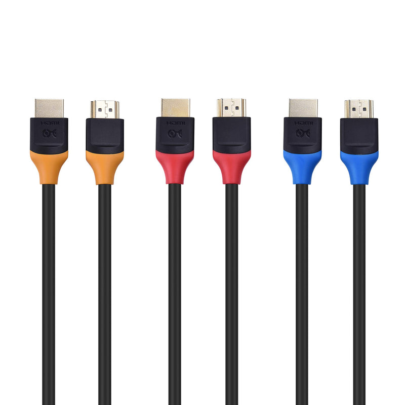 Cable Matters 3-Pack High Speed HDMI to HDMI Cable 15 Feet, HDMI Cord with HDR, 4K 60Hz, 2K 144Hz Support - LeoForward Australia