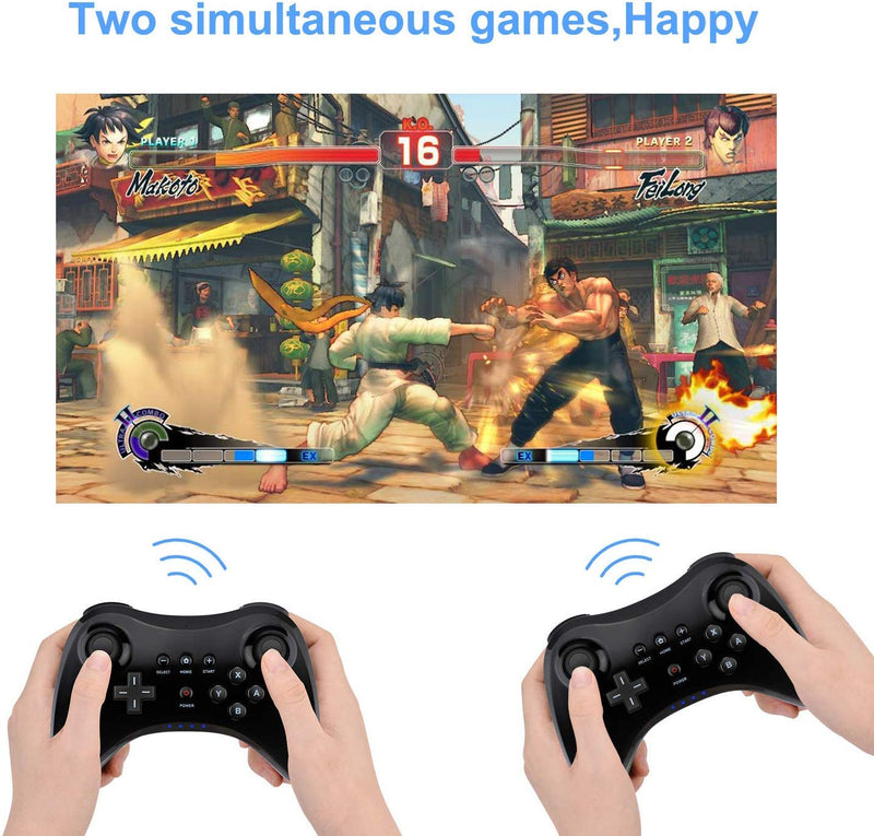  [AUSTRALIA] - Wireless Controller Gamepad for Nintendo Wii U Bluetooth Game Controller Joystick Gamepad