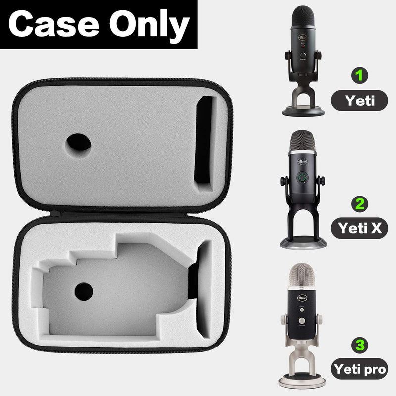  [AUSTRALIA] - Case for Blue Yeti USB Microphone/Yeti Pro/Yeti X, Also Fit Cable and Other Accessories, (Box Only) - by COMECASE
