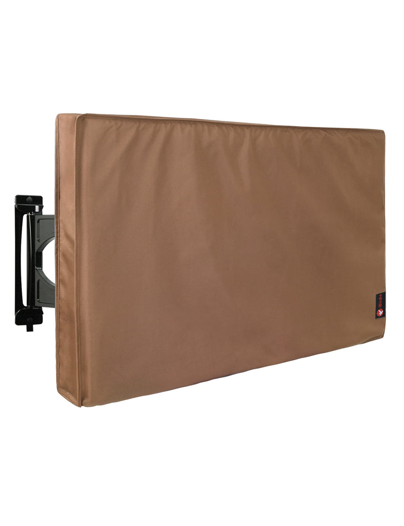  [AUSTRALIA] - iBirdie Outdoor Waterproof and Weatherproof TV Cover for 28 to 32 inch Outside Flat Screen TV - Brown Cover Size 29''W x 19''H x 5.5''D 28-32 inches