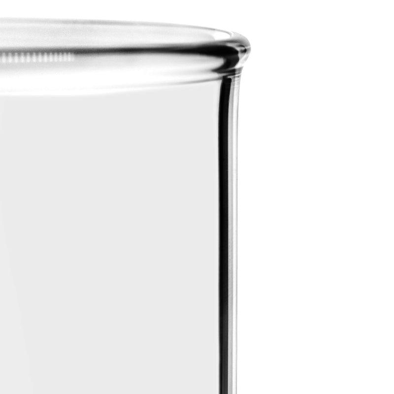 Beaker, 10ml - Low Form with Spout - Ungraduated - Borosilicate 3.3 Glass - Eisco Labs - LeoForward Australia