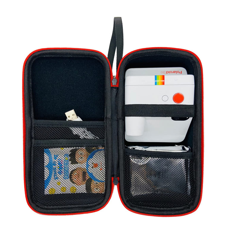  [AUSTRALIA] - Hard Carrying Case for Polaroid Go Instant Mini Camera (9035), Travel Storage Box for Polaroid Go Camera and Film Accessories (Case Only) (Black) Black