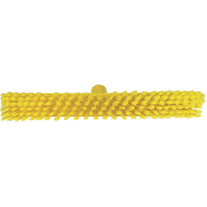 Vikan 31746 Coarse/Fine Sweep Floor Broom Head, Polypropylene Block, 16-1/2" Polyester Bristle, Yellow 3174 - LeoForward Australia