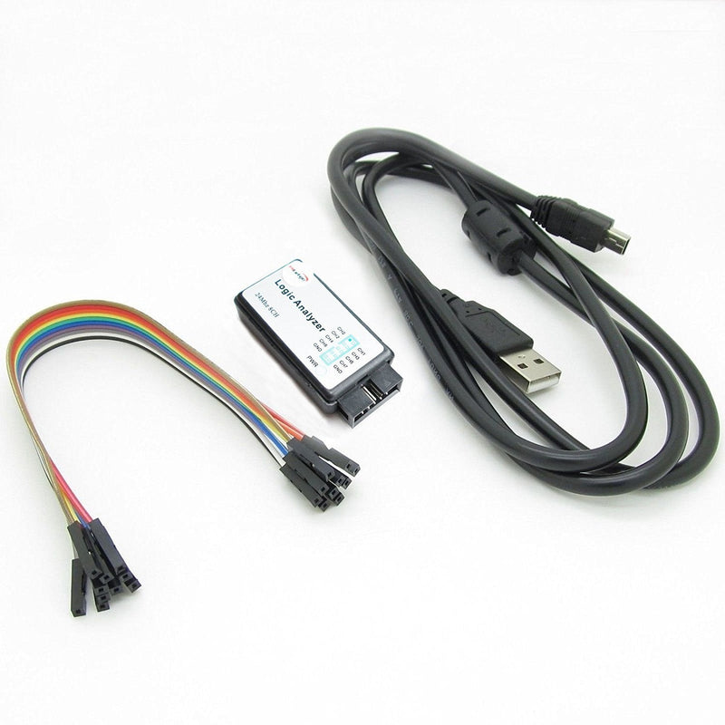  [AUSTRALIA] - HiLetgo® USB Logic Analyzer with USB Cable 24MHz 8 CH 24MHz 8 Channel UART IIC SPI Debug for Arduino ARM FPGA M100 SCM