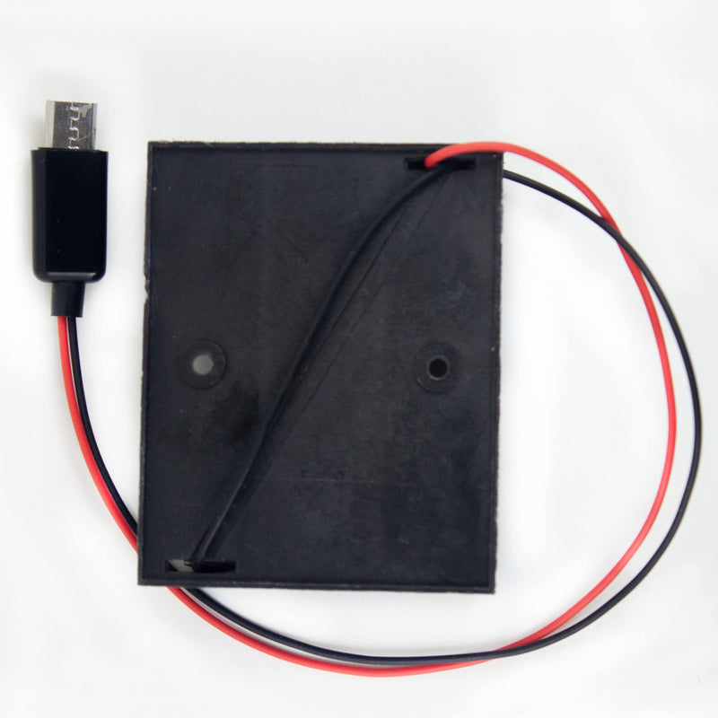  [AUSTRALIA] - whiteeeen 3 x 1.5V AA Total 4.5v Battery Box Holder with USB Micro Socket for Raspberry PI Zero or Micro:bit