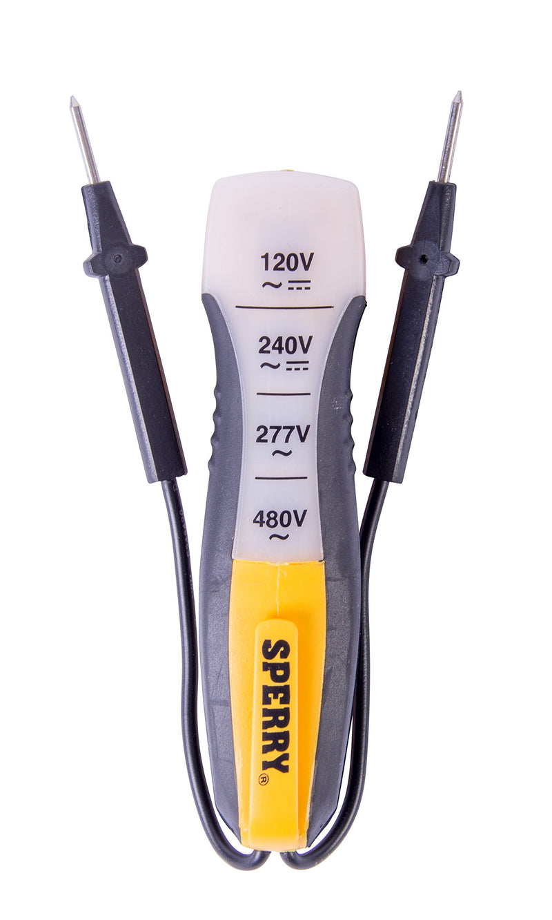 Sperry Instruments ET6204 4 Range Voltage Tester 80-480V AC/DC 4 Function / Single Range Voltage Tester - LeoForward Australia