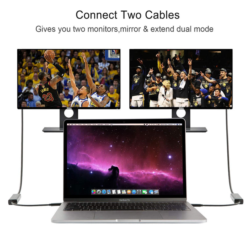  [AUSTRALIA] - USB C to VGA Cable 10FT, CableCreation USB Type C to VGA Cord 1080P@60Hz, Compatible with MacBook Pro 2020 2019, iPad Pro 2020 2018, Surface Book 2, XPS 15 13, Yoga 920 910, Galaxy S20 S10, Black 10FT-Without Screw Slot