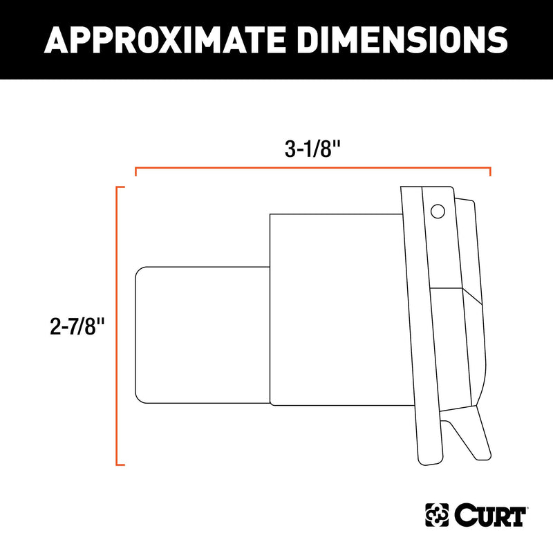  [AUSTRALIA] - CURT 55415 Replacement 7-Way RV Blade OEM USCAR Socket