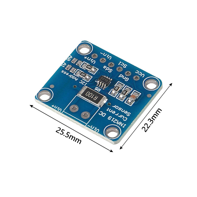  [AUSTRALIA] - ALMOCN 3Pcs INA219 I2C IIC Interface Bidirectional DC Current Power Supply Sensor Breakout Module Power Monitoring Sensor for Arduino Raspberry Pi