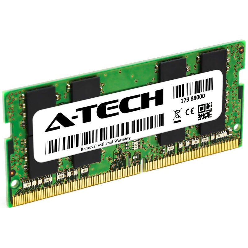  [AUSTRALIA] - A-Tech 16GB (2x8GB) DDR4 2400MHz SODIMM PC4-19200 2Rx8 Dual Rank 260-Pin CL17 1.2V Non-ECC Unbuffered Notebook Laptop RAM Memory Upgrade Kit 8GB x 2 | (16GB Kit)